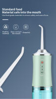 Irrigador Oral USB Recargable Jet De Agua Dental Portátil Limpiador De Dientes Impermeable Con Tanque De Agua De 310ML Para Viajes - details 37