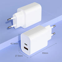 Cargador Rápido Blanco SX con Entrada AC100-240V, USB-A y USB-C, para iPhone, Xiaomi, Samsung y Más Dispositivos, Carga Simultánea, Portátil y Seguro ST770 - details 0