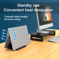 Soporte Vertical Para Portátil Con 3 Ranuras Soporte De Escritorio Para MacBook Tableta Y Teléfono Estación De Enlace Universal - details 4