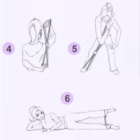 Banda De Resistencia En Forma De 8 Para Gimnasio Doméstico Yoga Entrenamiento De Fuerza Equipamiento De Fitness Elástico Para Hombres Y Mujeres - details 7