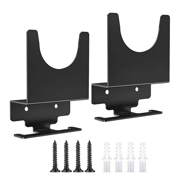 Soporte De Muro Para Mascarilla De Torno 2 Piezas Soporte De Almacenamiento Para Herramientas Y Pulidora Resistente Al Rusticidad Para Hogar Y Tiendas - 1