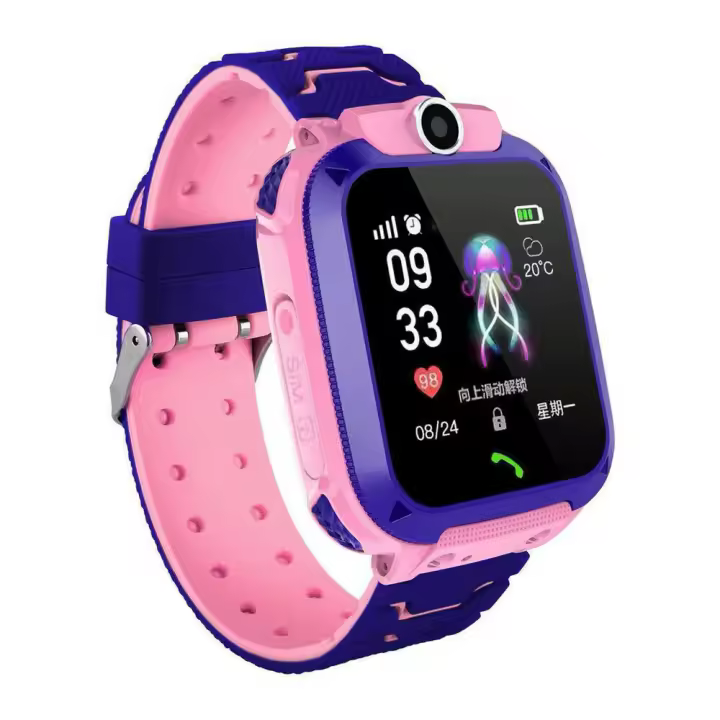 Niños Reloj inteligente Niños multiCuonal GPS SOS smartwatch Cámara 2G Tarjeta SIM Localización Rastreador teléfono impermeable - 1