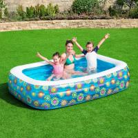 LILI HOME Piscina Inflable Rectangular 305x183x56 cm Y más medidas para elegir. Ofrece espacio más que suficiente para que toda la familia se refresque y se divierta durante los días calurosos. Las paredes laterales extragruesas ofrecen mayor resistencia - details 4