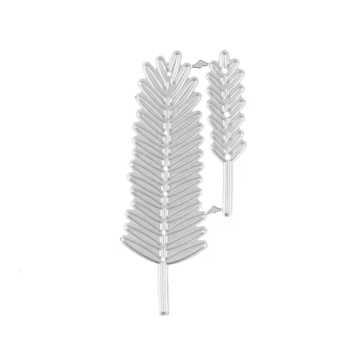Plantas Y Trigo Metal Cutting Dies Para Scrapbooking Y Manualidades Plantillas De Hierro Para Cortado Y Embossing En Papel Y Cartón - 1