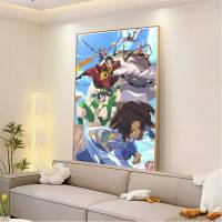 Póster De Pintura Moderna Sin Marco De Avatar La Última Airebender En Lienzo Para Decoración De Pared Del Salón Y Dormitorio - details 2
