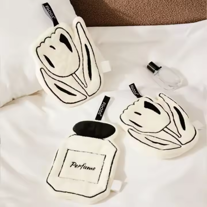 Toalla De Mano De Doble Capa Gruesa Y Absorbente Para Cocina Y Baño Conveniente Para Colgar En Casa Secado Rápido - 1