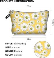 Mini Neceser para Mujer, Neceser de Viaje, Bolsa de Almacenamiento de Cosméticos Multifunctional, Bolsa de Belleza - details 0