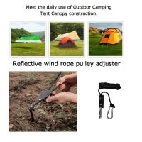 Cuerda de Tienda Resistente a Prueba de Viento y Ajustable de BOPORO Capacidad de Carga de 149lb Ideal para Acampar y Actividades al Aire Libre - details 4