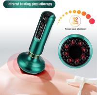 Rising FF - Máquina de raspado eléctrico con ventosas para limpiar meridianos, cepillo universal para el hogar, ventosas para la espalda, columna de acero, compresa caliente - details 1