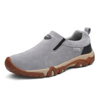 Zapatos De Cuero Para Hombre Casual Transpirables Mocasines De Senderismo No Slip Para Exterior Zapatos De Deporte Para Adultos - details 27