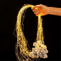 Cadenas De Luces LED 10pcs Pequeñas Y Coloridas Con Pilas Incluidas Para Ambiente Navidad Exterior Decoración De Habitaciones Y Festivales - details 9
