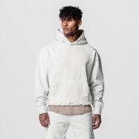 Sudadera De Algodón Grueso Para Hombre Con Capucha Deportiva Casual Conjuntos De Entrenamiento Pantalones Y Sudadera Para Gimnasio Y Correr - details 19