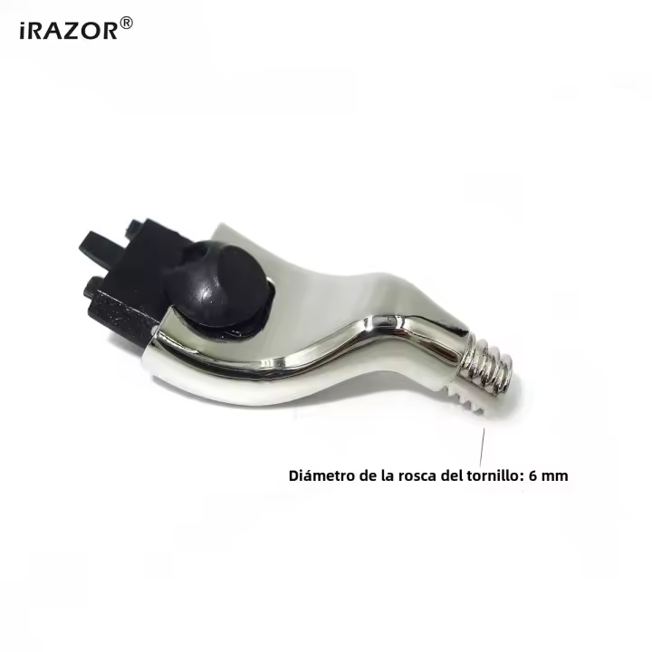 iRAZOR Cabezal De Aparato De Afeitar Para Hombres Con Adaptador De 3 Hojas Mach 3 Conector Para Mango DIY Y Soporte De Hojas De Acero Inoxidable - 1