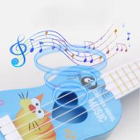 Ukulele Simulado Para Niños Guitarra Juguete De Música Instrumento De Enseñanza Puzzle Musical Adecuado Para Edades 3-12+ - details 6