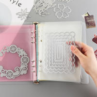 Libro De Almacenamiento A5 Para Folders Y Protector De Páginas Para Álbum De Fotocartón Y Estampado Portaenvelopes Estilo Scrapbooking Y Stamping - details 8