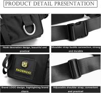 Riñonera Deportiva de gran capacidad para hombre, impermeable, con múltiples bolsos, para correr, hacer senderismo, acampar, hacer ejercicio y andar en bicicleta. - details 3