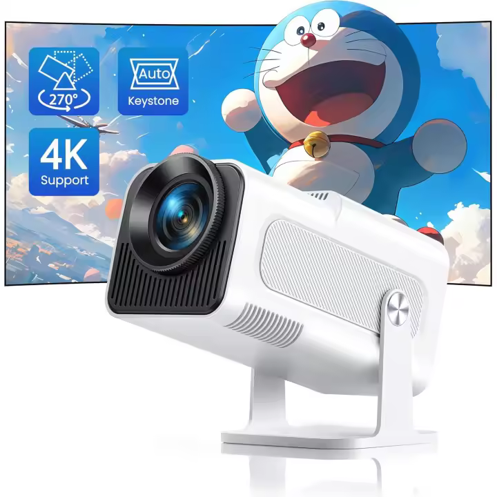 Proyector HY320MINI Nuevo Mini proyector portátil Bluetooth para el hogar HD 72OP - 1