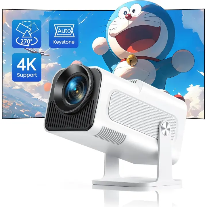 Proyector HY320MINI Nuevo Mini proyector portátil Bluetooth para el hogar HD 72OP - 1