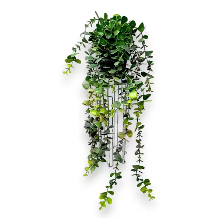 Maceta Colgante de Eucalipto Artificial - 52cm - Karawan - 1