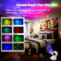 Proyector De Luz Nocturna Estelar Galaxia Astronauta Decoración Para Dormitorio Nebulosa LED Regalo Para Niños Y Adultos - details 10