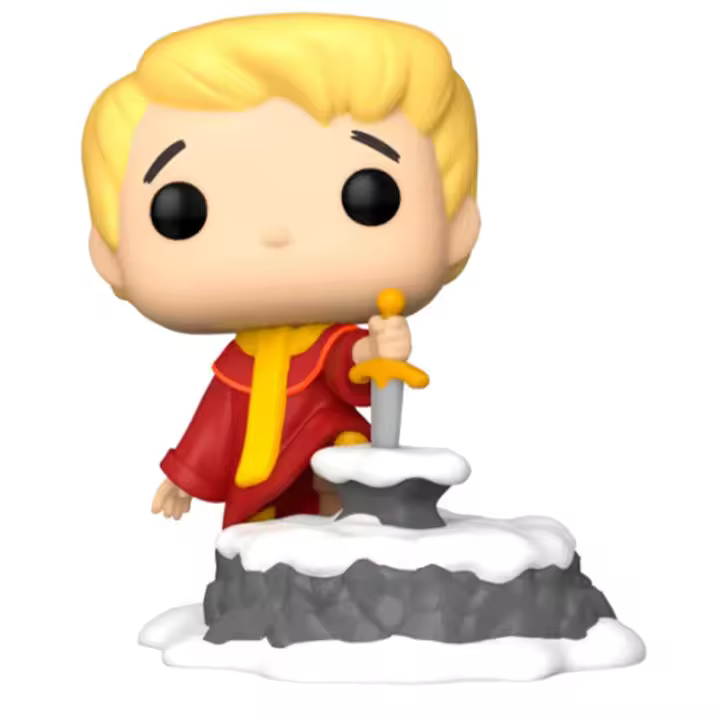 Figura Pop Deluxe Disney La Espada En La Piedra Arthur Pulli-Figura de Vinilo Coleccionable - Idea de Regalo- Mercancia Oficial - Juguetes para Niños y Adultos - Movies Fans - Muñeco para Coleccionistas y Exposición - 1