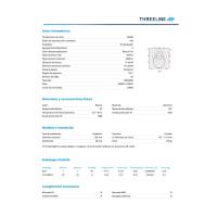 Threeline ND10RBFBL Downlight LED, 9 W, Color Blanco, Blanco Frío 5500K, Para Montaje Empotrado, Formato Redondo, Alta Eficiencia Energética - details 1