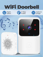 Campana De Puerta Con Visión Nocturna HD Y Seguridad Inteligente WiFi Baja Potencia Intercomunicador Recargable 1 Clic Para El Hogar - details 1