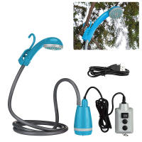 Ducha De Camping Portátil Y Set De 20L Con Bomba Eléctrica Para Lavar Coche Riego De Plantas Y Limpieza De Animales De Compañía Herramienta Multifuncional Para Viajes Al Aire Libre - details 0