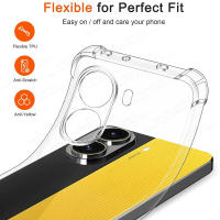 Funda De Silicona Suave Transparente Antigolpes Para Poco X6 X7 pro Cubierta Protectora Para Teléfono Móvil Resistente a Huellas Y Deslizamiento - details 2