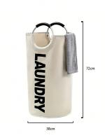 Cesta De Ropa Impermeable Con Manijas Padded - Hamper Colapsable Para Almacenamiento Facil Y Que Se Levanta Bien - details 1