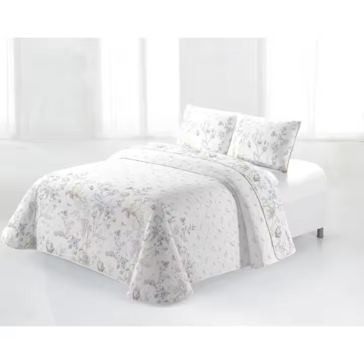 Colcha Bouti, Modelo Jutai, Multicolor, Varios tamaños disponibles, Miracle Home - 1