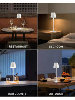 Lámpara De Mesa LED Con Sensor Táctil Luz Nocturna De 3 Colores Para Dormitorio Ambiente Bar Club Decoración De Puedas Luz De Vaso - details 8