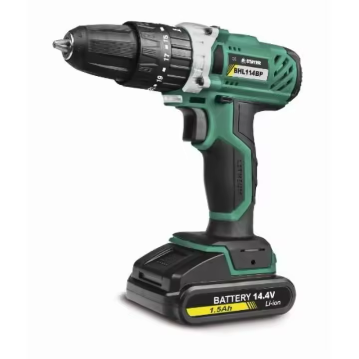 Taladro / Atornillador Percutor de 14,4V, BHL 114 BPK - 1