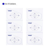 Cinta De Impacto De Golf 12-60pcs Etiquetas Para Clubs De Hierro Driver Madera Bola Registros De Golpe Entrenador De Swing Equipo De Golf Blanco Azul - details 10