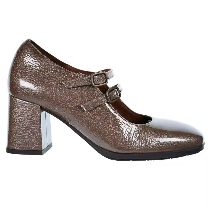 Dami16 Desiree Zapato Piel Confort Charol Tacón Alto Mujer - 1