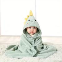 Manta De Bano Con Capucha De Animal De Dibujos Animados Para Bebé Paquete Individual Apto Para 0-36 Meses Cuidado De La Tienda En Carrito De Carricoche - details 0