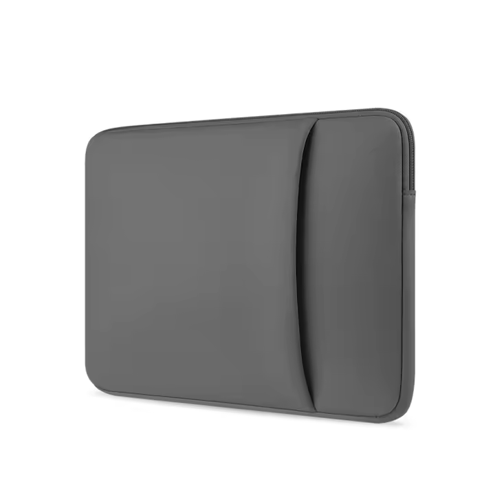 Bolsa interior multifuncional para computadora portátil con bolsillo frontal para protección de almacenamiento de energía, adoptado para computadoras de 11/13/14/15/16/17 pulgadas, estilo casual, material de poliéster, unisex. - 1