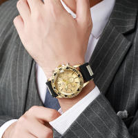 Reloj De Moda Para Hombre Con Correa De Silicona Casual Reloj De Pulsera Cuarzo Deportivo Con Marcadores Numerales Arábicos - details 4