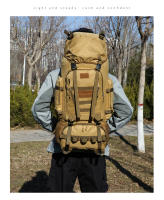Bolsa De Viaje Táctica Para Hombres Bolsa De Escalada Y Senderismo Grande Deportes Al Aire Libre Bolsa Molle 90L Bolsa Rucksack - details 14