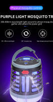 Lámpara Repelente De Mosquitos UV LED Portátil Con Choque Eléctrico Y Luz Impermeable Para Camping Y Senderismo - details 3