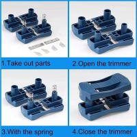 Máquina De Enbande Lateral De Madera Doble Herramienta De Carpintería Manual Para Madera PVC Madera De Plywood Muebles Trimmer De Cabeza Y Cola - details 5