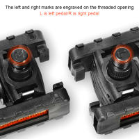 Pedal Plegable Para Bicicleta Universal Con Reflejante Accesorios Para Ciclismo Plataforma Ultraligera De ABS Y Acero Para Vehículos Eléctricos Y Montañas - details 6