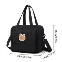Bolso De Moda Para Mamá Multi Funcional Con Organizador De Pañales Para Viajes Bolsa De Mano Para Mujeres Con Niño - details 1
