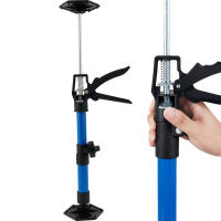 Vara De Soporte Telescópica Ajustable 3ra Mano En Acero Para Armarios Herramientas De Carpintería Varas De Elevación Trabajos De Bricolaje - details 0