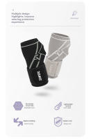 AOLIKES 1PC Guante De Apoyo Para Muñeca Protector De Esguince Elástico Para Artrosis Y Deportes Músculo Esquelético Adulto - details 2
