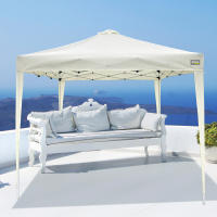 Cenador plegable y ajustable en altura Max-Air 300x300/240-250 cm blanco Aktive - details 7