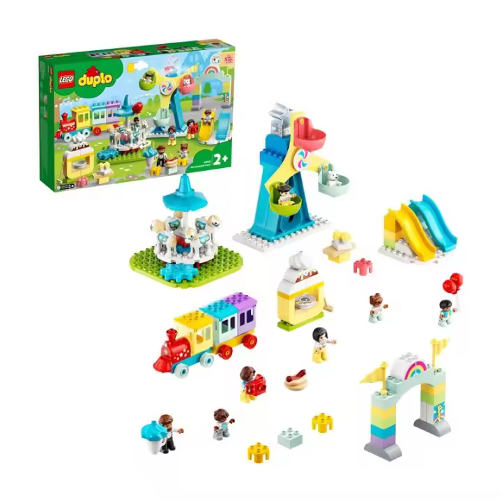 Lego Duplo Town 10956 Parque de Atracciones a partir de: 2+ años - Contiene: 95 piezas 21L10956 - 1
