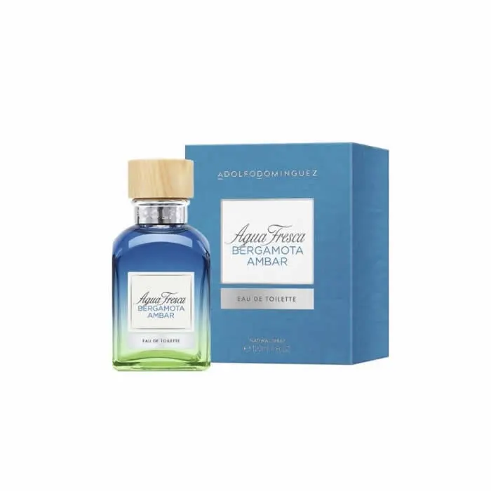Adolfo Dominguez Agua Fresca Bergamota Ambar Eau De Toilette Spray 120ml - 1