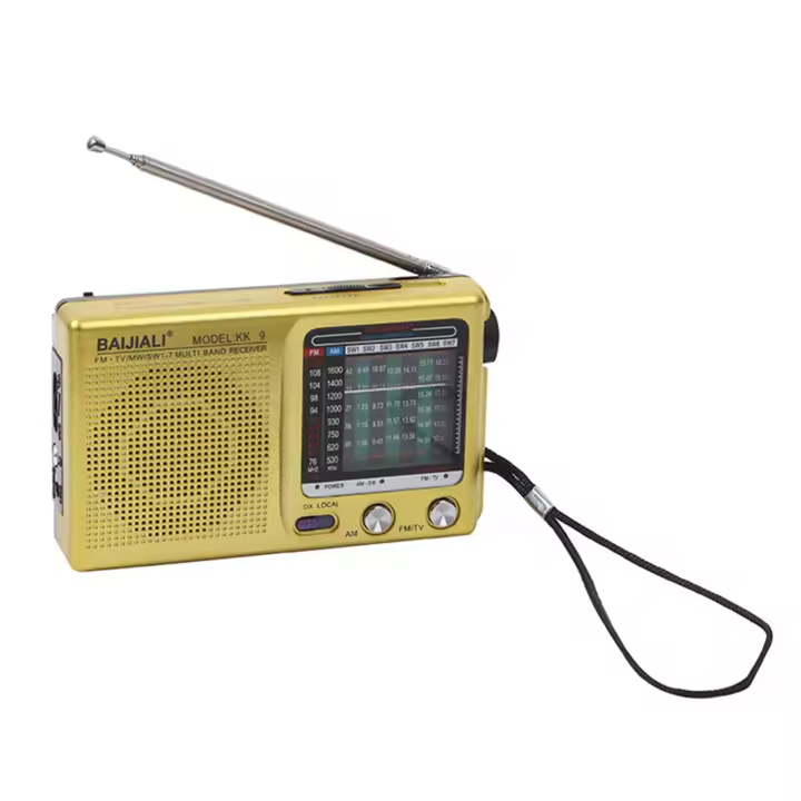Radio Meteorológica De Emergencia Portátil Con Banda Completa SW AM FM Mini Radio Mano Batería Para Interior Y Exterior - 1