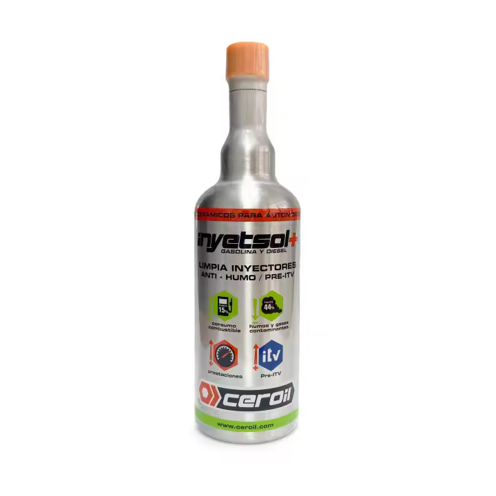 Ceroil Aditivo limpia inyectores Aditivo antihumo Pre ITV - inyetsol + 500 ml - 1